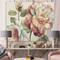 Designart - Romantic Dark Rose Blossing Flowers - Floral Premium Canvas Wall Art